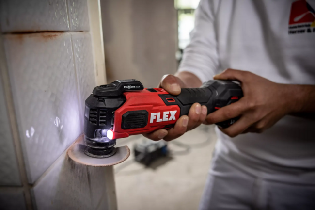 Flex Akku Multitool 18.0 V mit StarlockMAX Aufnahme